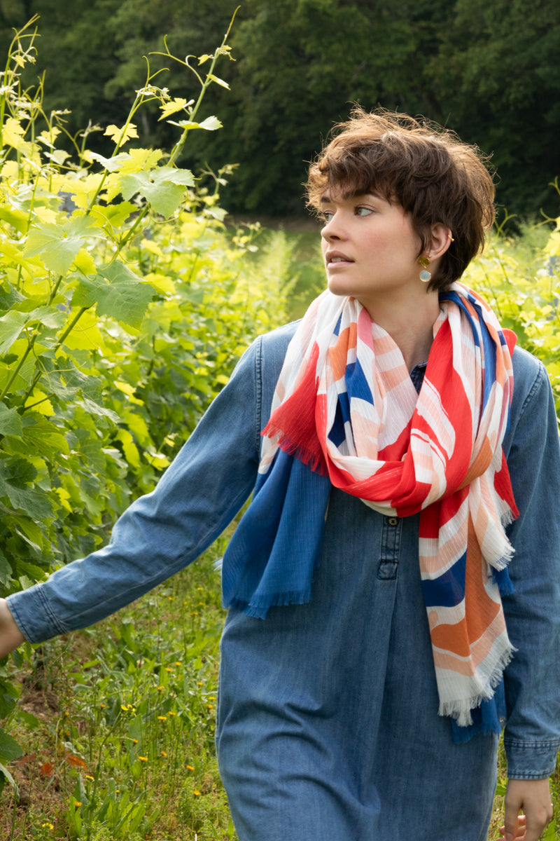 Nos matières sont étiques et responsables : Laine NMW, Masters of Linen et Coton bio