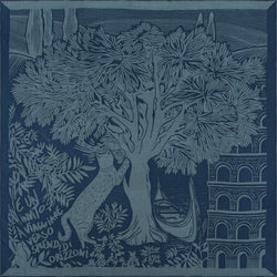 WOOL SCARF 100 - OLIVIER EMERALD