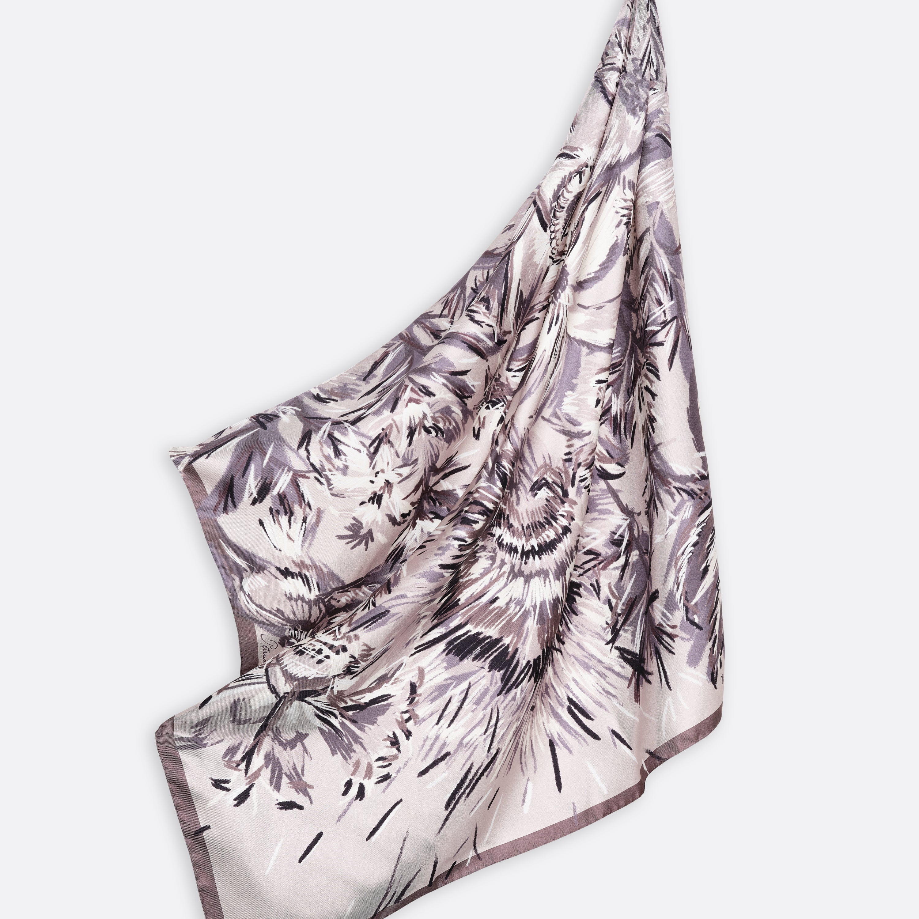 Petrusse Carre Soie 90 - Lena Gris