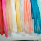 SILK & WOOL STOLE - ORGANZA YELLOW