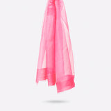 SILK & WOOL STOLE - ORGANZA CAMELIA