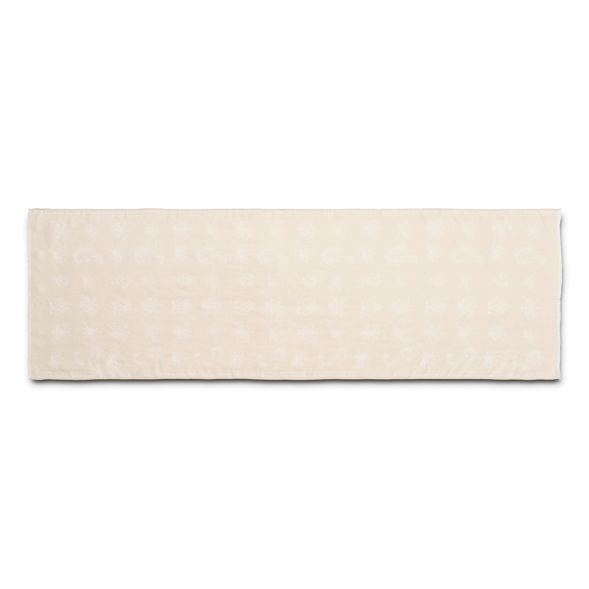 Écharpe En Lin Petrusse Anatole Ecru Pour Femme Et Homme