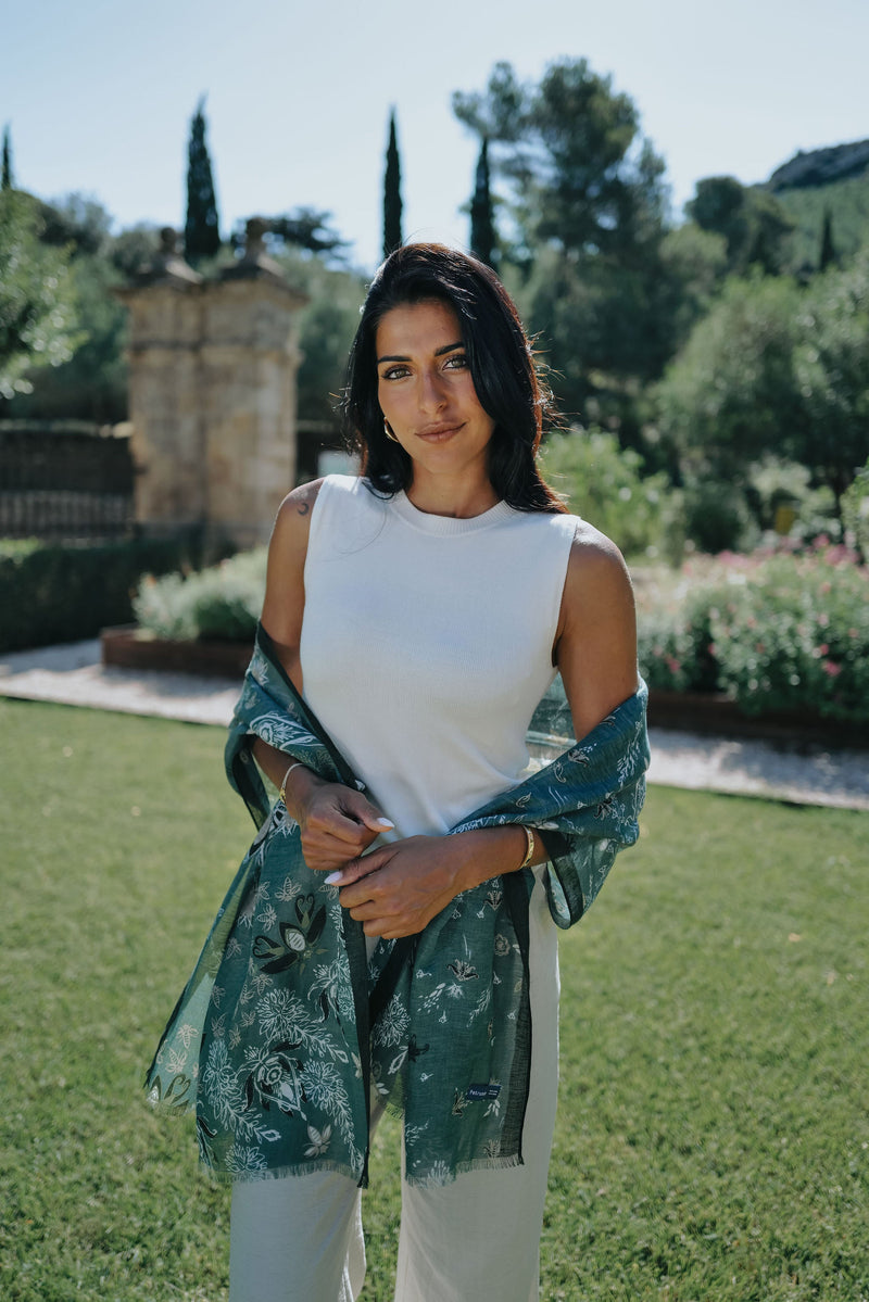 ARTEMIS – Écharpe femme & homme en lin et modal | Petrusse 