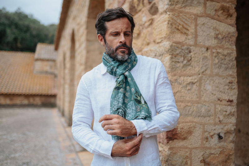 ARTEMIS – Écharpe femme & homme en lin et modal | Petrusse 