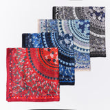 CARRE SOIE 65 - BOHEME MINI ROUGE