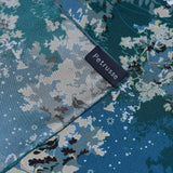 SILK SCARF 90 - BRUME EMERALD