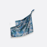 SILK SCARF 90 - BRUME EMERALD