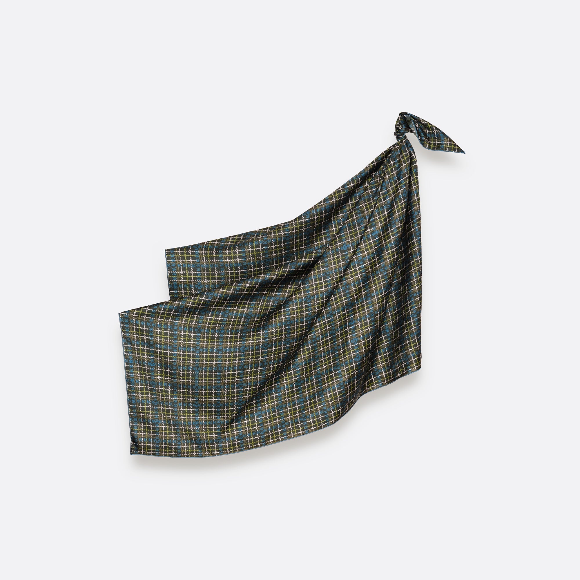 CARRE SOIE 90 - CLAN PETRUSSE KAKI