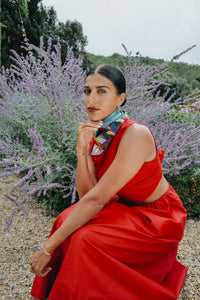 CARRE SOIE 65 - DUDA MINI FUCHSIA