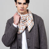 CARRE SOIE 90 - CLAN PETRUSSE BEIGE
