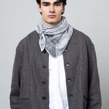 MAYA TRIGONE CACHEMIRE GRIS