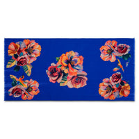 ICÔNE BLEU – Étole en laine et soie inspirée de l’art | Petrusse