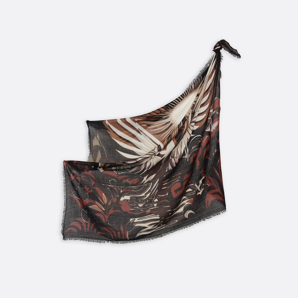 CARRE LAINE 120 - ISADORA NOIR