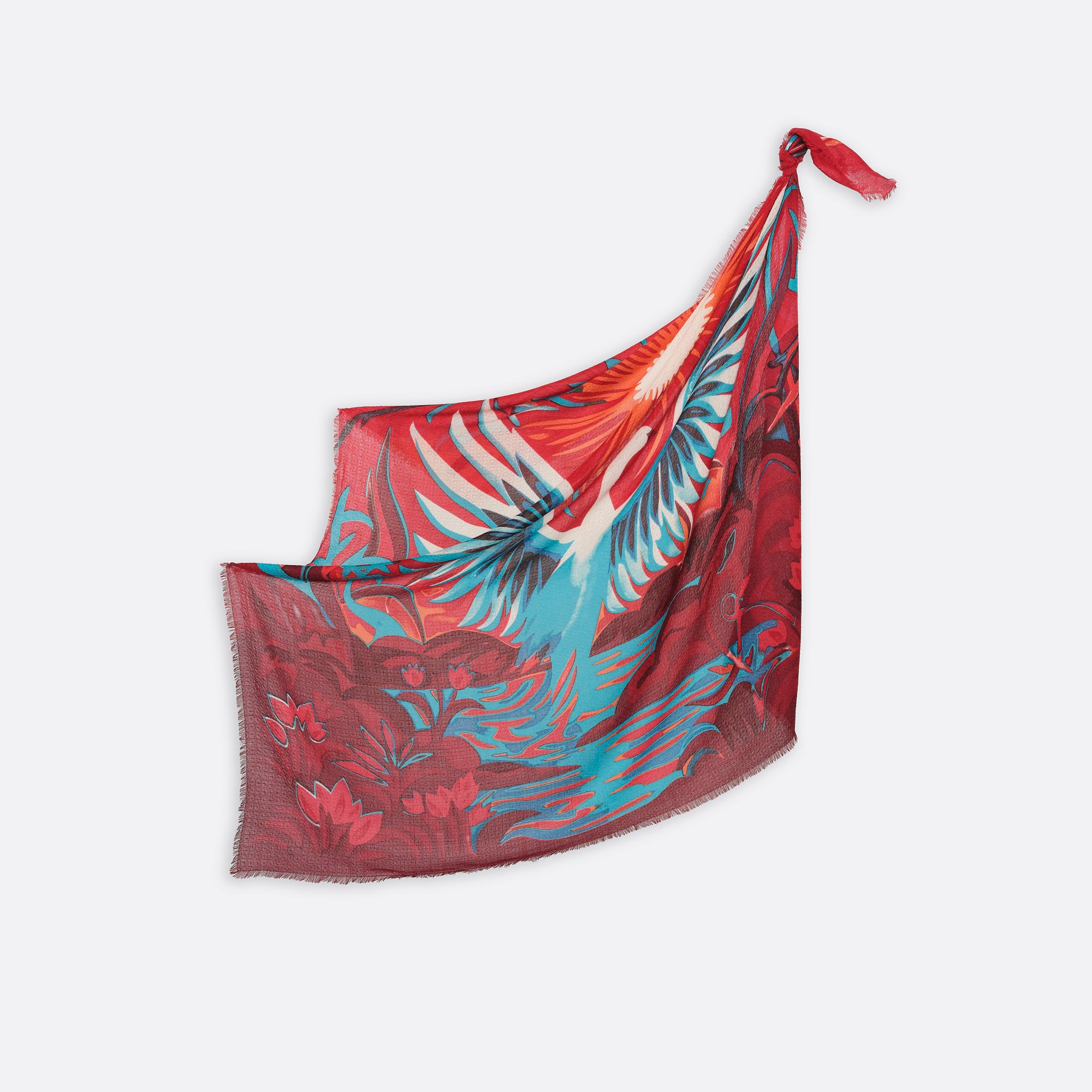 CARRE LAINE 120 - ISADORA ROUGE