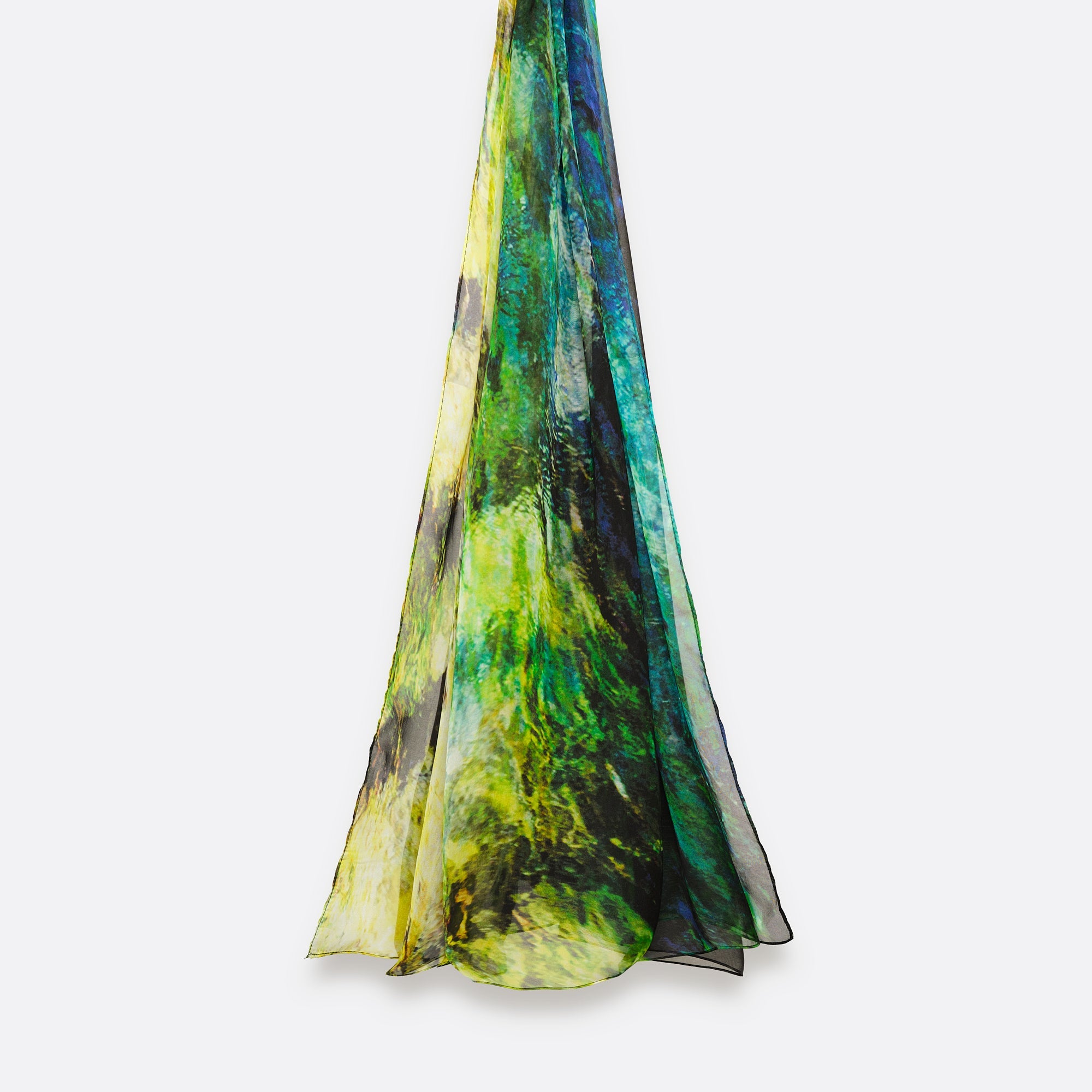 Foulard en soie LES EAUX DE JUIN | Petrusse