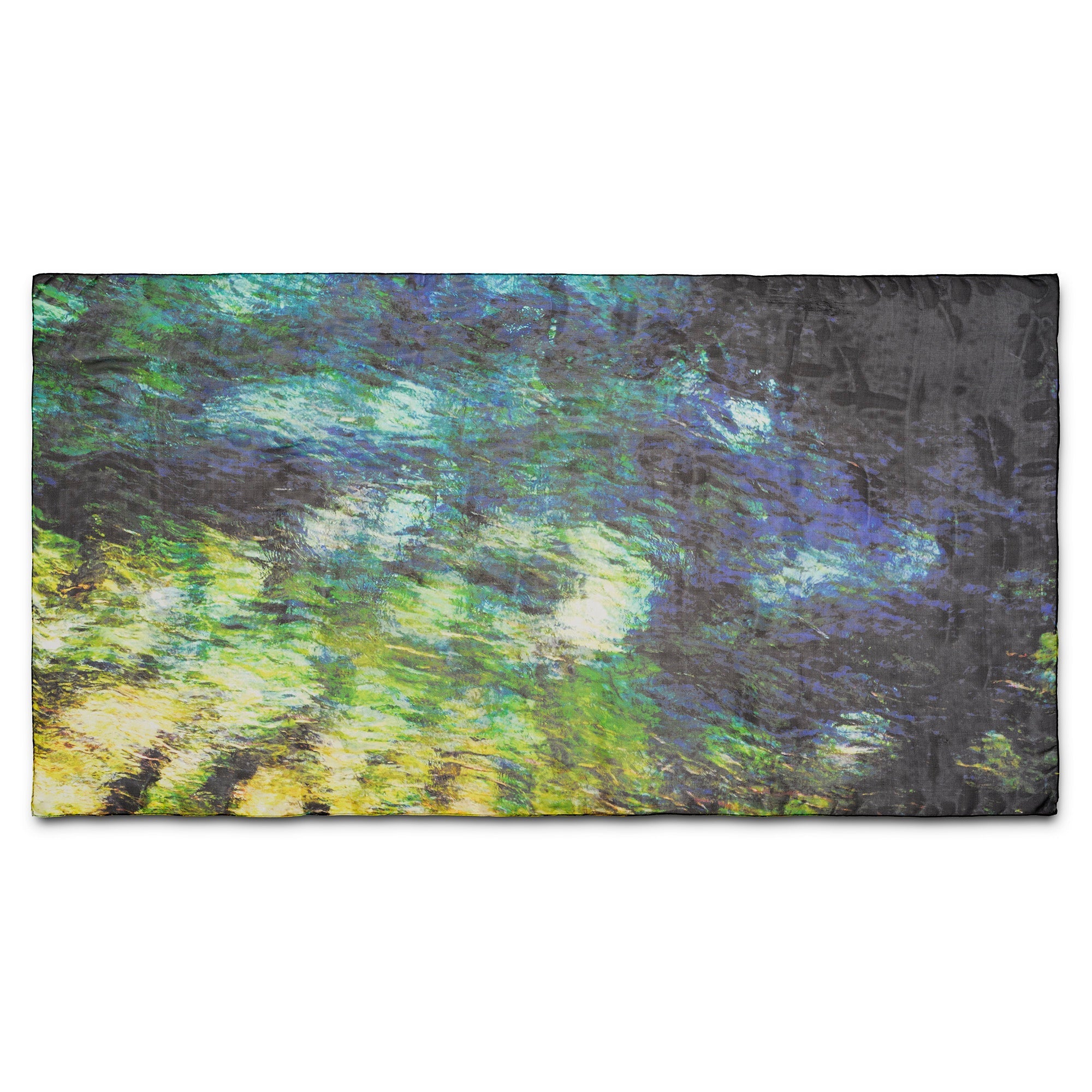 Foulard en soie LES EAUX DE JUIN | Petrusse