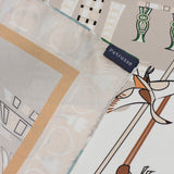 CARRE SOIE 105 - SUR LE NIL BEIGE SABLE