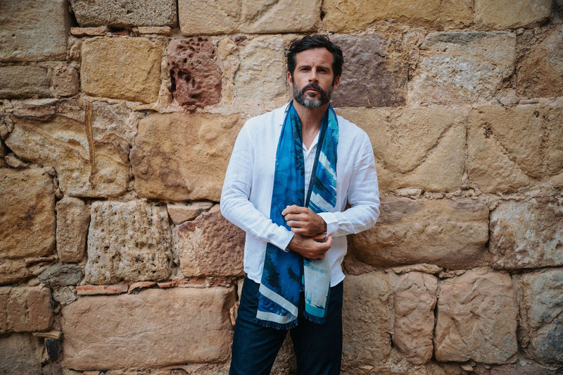 Écharpe pour femme LUZ NUIT – Foulard léger | Petrusse