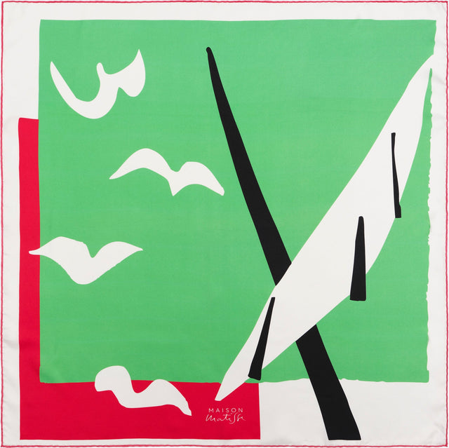 Carré en soie 65 MATISSE  ETE | Petrusse x Matisse