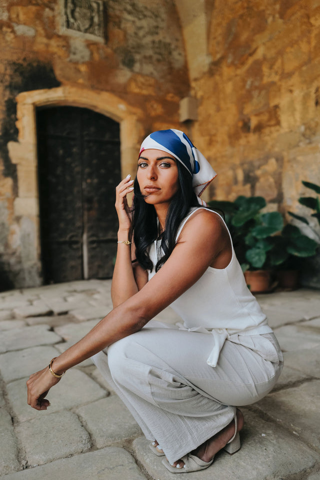 Carré en soie 65 MATISSE HIVER | Petrusse x Matisse