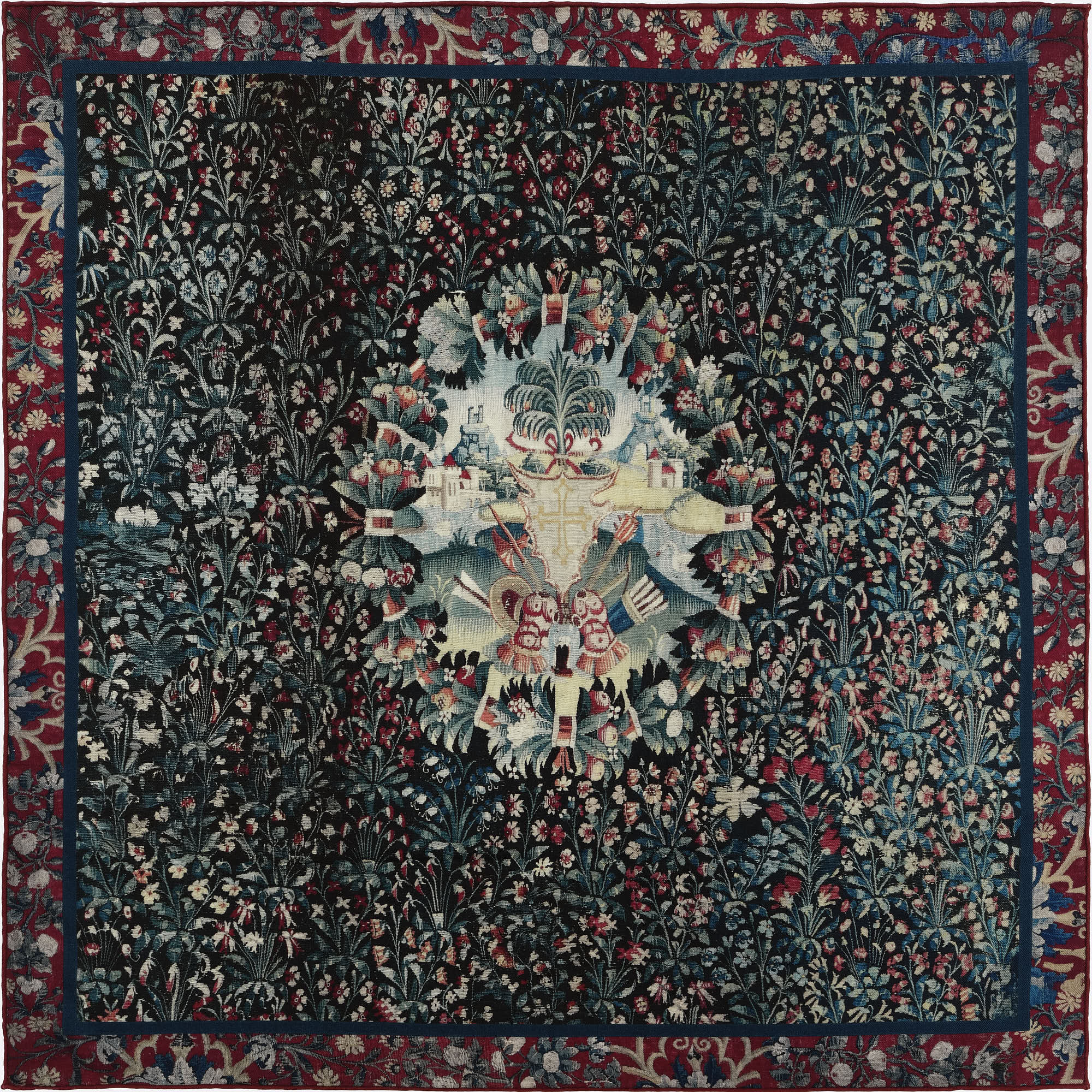CARRE LAINE 100 - MILLEFLEURS