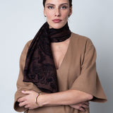 CARRE LAINE 100 - MOON TWILL CHOCOLAT