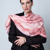 CARRE LAINE 100 - MOON TWILL ROSE