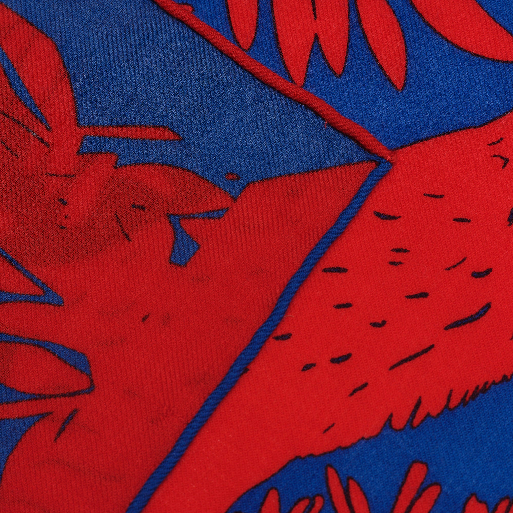 WOOL SCARF 100 - OLIVIER ROYAL BLUE