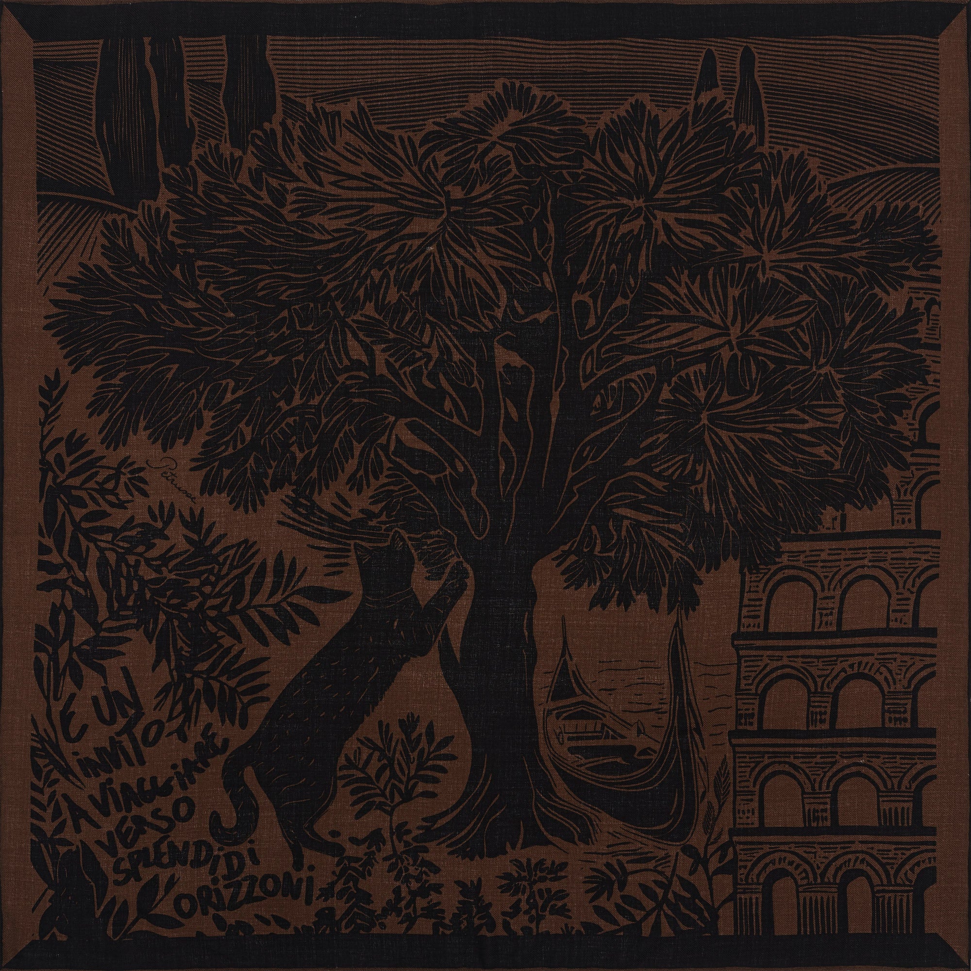 CARRE LAINE 100 - OLIVIER CHOCOLAT NOIR