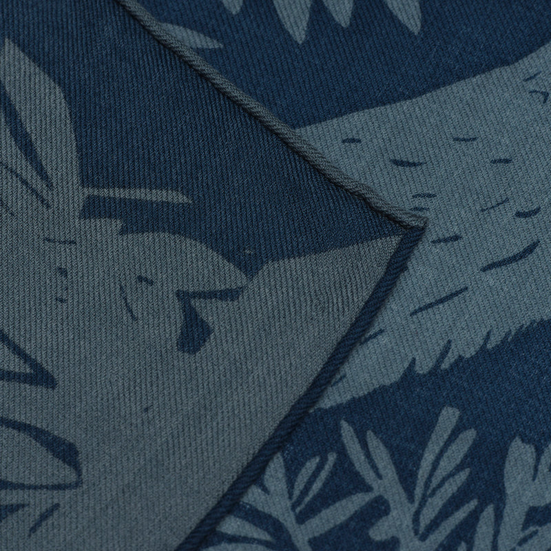 WOOL SCARF 100 - OLIVIER EMERALD
