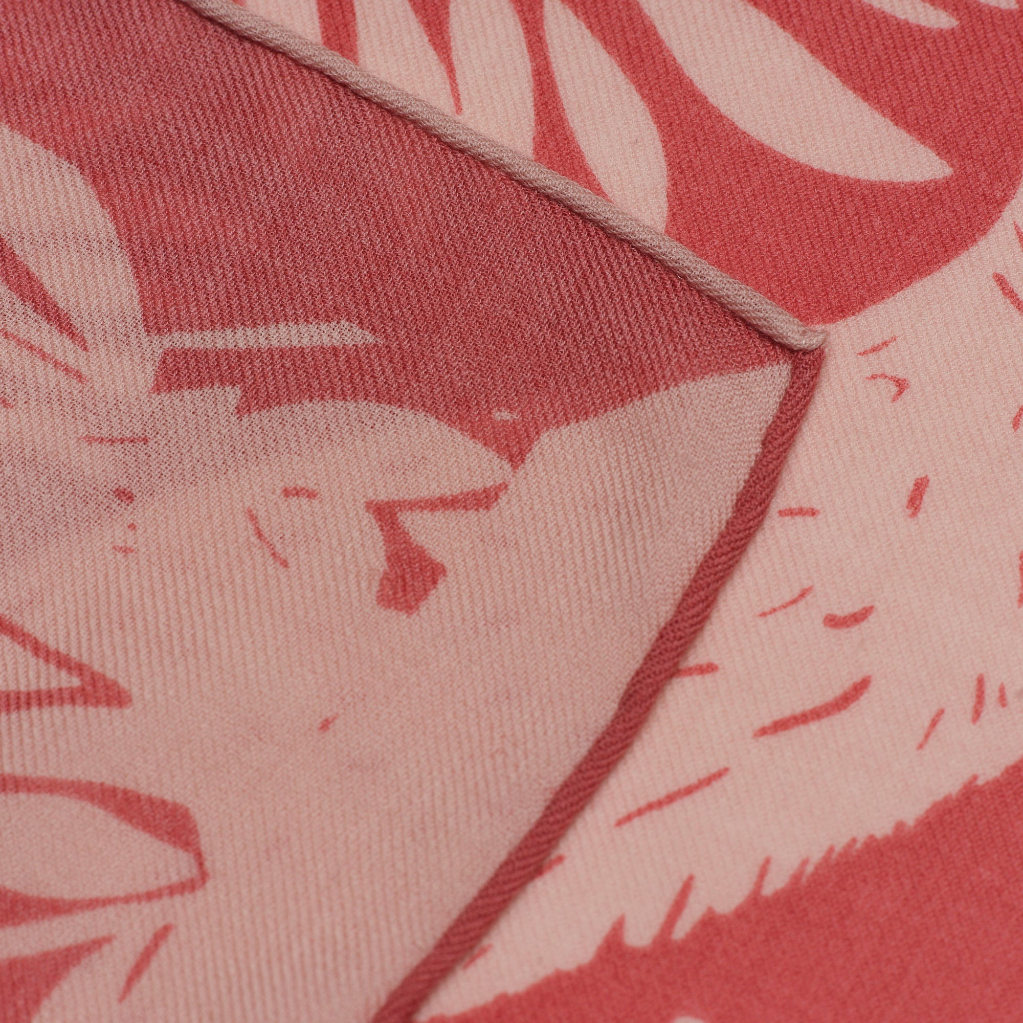 WOOL SCARF 100 - OLIVIER POWDER PINK
