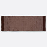 SILK & WOOL STOLE - ORGANZA CACAO
