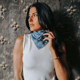 COTTON SCARF 65 - ORIA DENIM