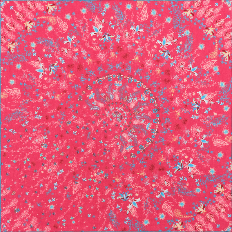 Écharpe pour femme ORIA Coton Rose 65 | Petrusse