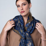 CARRE LAINE 120 - ORIA BLEU