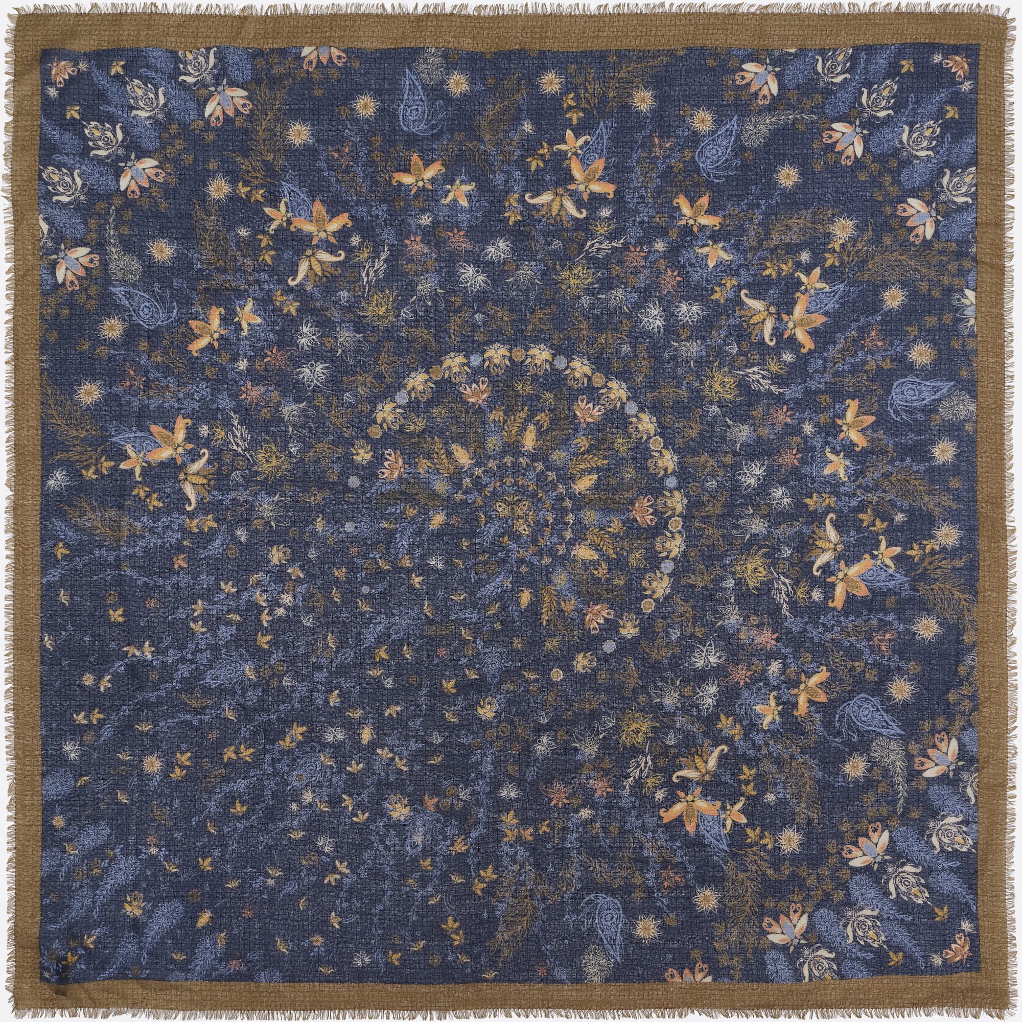 CARRE LAINE 120 - ORIA BLEU