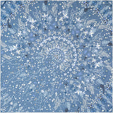 Carré en Soie 105 x 105 ORIA DENIM | Petrusse 