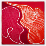 SILK SCARF 65 - ORPHEE FUCHSIA