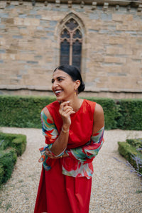 Écharpe pour femme PAZ FUCHSIA – Foulard en Soie | Petrusse