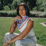 SILK SCARF 90 - TRIOMPHE