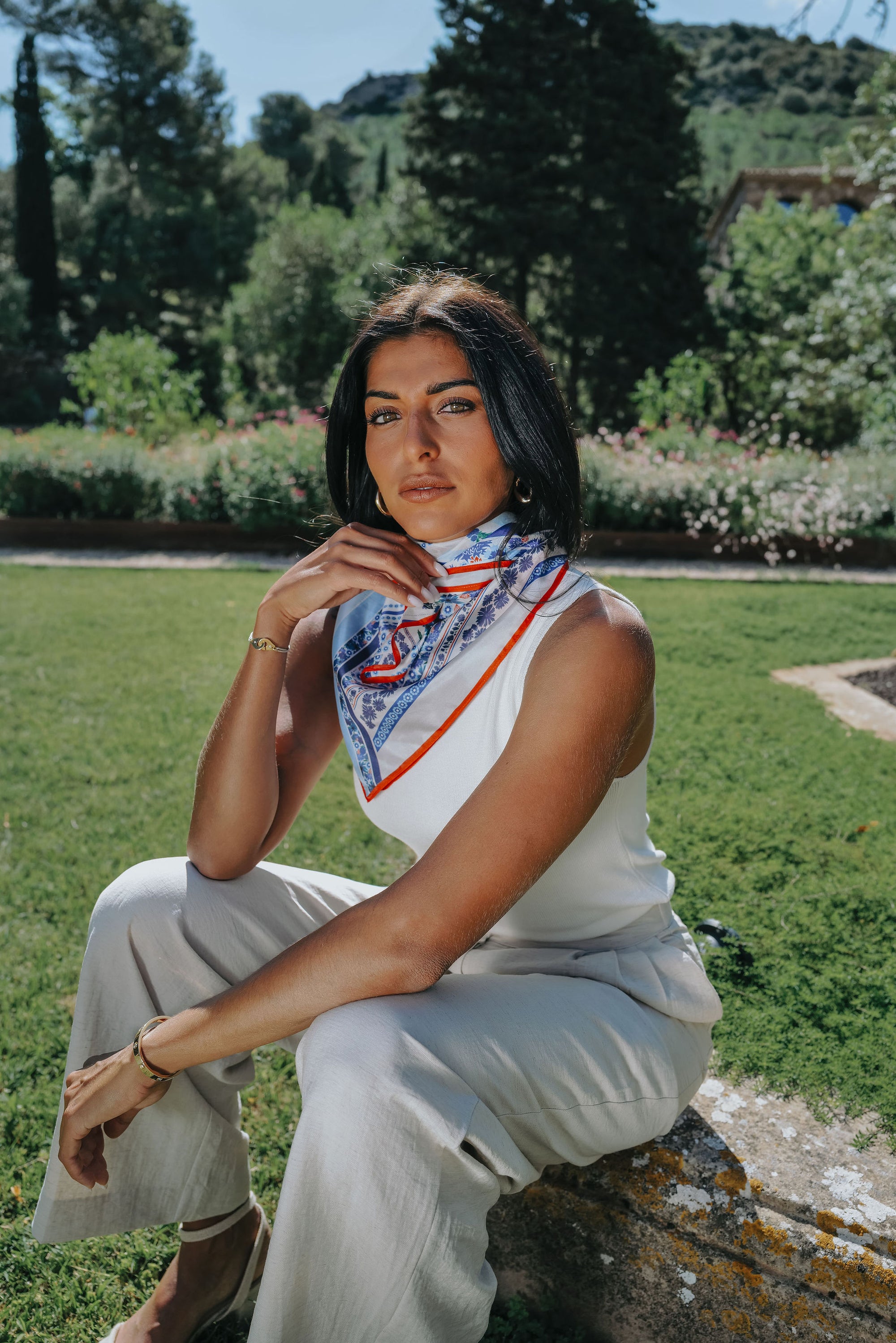 CARRE SOIE 90 - TRIOMPHE