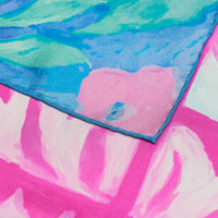 Carré en soie VIDA EMERAUDE 90x90cm | Petrusse