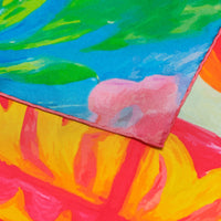 Carré en soie VIDA FUCHSIA 90x90cm | Petrusse