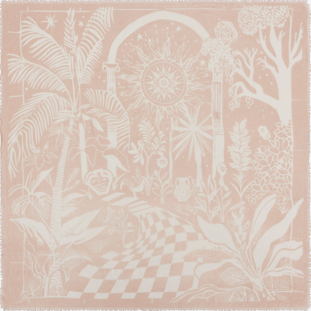 CASHMERE SCARF 120 - VILLA BEIGE
