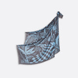 WOOL SCARF 120 - VILLA SKY GRAY