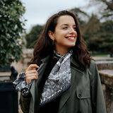 CARRE SOIE 65 - BOHEME MINI NOIR
