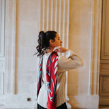 CARRE LAINE 120 - ISADORA ROUGE