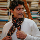 WOOL STOLE - MAGELLAN BROWN