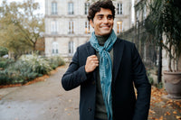 WOOL SCARF 100 - OLIVIER EMERALD