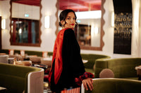 WOOL SCARF 100 - OLIVIER FUCHSIA